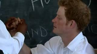 Prince Harry on charity trip to South Africa