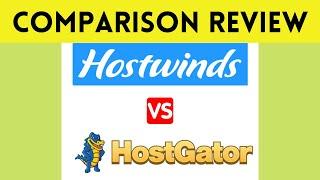 Hostwinds vs HostGator Web Hosting Comparison  Review