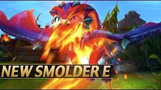 NEW SMOLDER E EFFECT - League of Legends