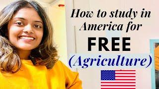 How to get a 100% scholarship from American University in Agriculture | Free Admission |Indian |USA