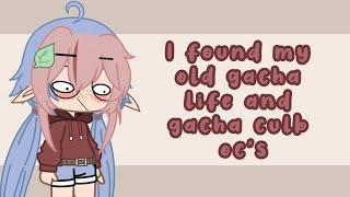 I found my old gacha OC's and...