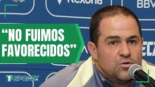 André Jardine HABLA del PÓLEMICO ARBITRAJE ante Cruz Azul y AUSENCIA de Rodrigo Aguirre en la FINAL