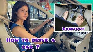Learn Driving In 8 Mins For Beginners | Barefoot Driving part 1