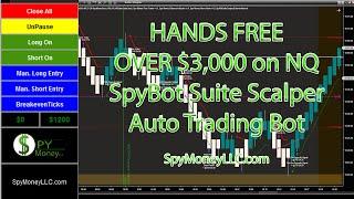 OVER $3000 on NQ Using Suite Scalper Auto Trading Bot