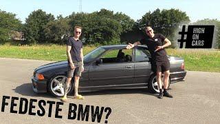 Fedeste BMW? Vi kører en tur i vores E36. Den er HURTIG!? Test mod ny 330d - ægte bundtræk!