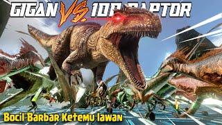 GIGA & SPINO VS 100 RAPTOR (#AOD 2) ARK Mobile