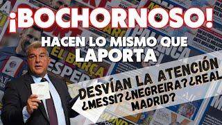 Las PORTADAS de MUNDO DEPORTIVO y SPORT para DESVIAR la ATENCIÓN