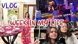 I wore a saree!  | A week in my life | Swati Dwivedi