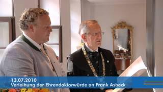 Ehrendoktorwürde für Förderer der Photovoltaik-Forschung Frank Asbeck