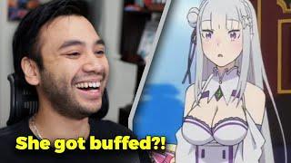 Gigguk Was Dumbfounded by Emilia's New Design in Re:zero Season 3