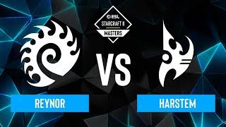 Reynor vs. Harstem - ESL SC2 Masters: Spring 2024 Europe Regionals - Swiss R3