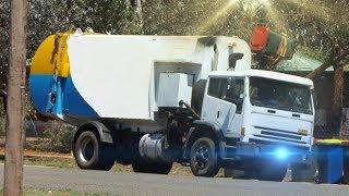 ▶️ Garbage Truck Sound Effect. Dumpster Truck Sounds. Engine Ambience.  12 Hours. 