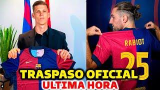 ULTIMA HORA: TRASPASO OFICIAL DEL BARCELONA, DANI OLMO - RABIOT FICHAJE DEL BARCELONA