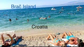 Croatia, Brac Island, Beach In Croatia, Summer 2024