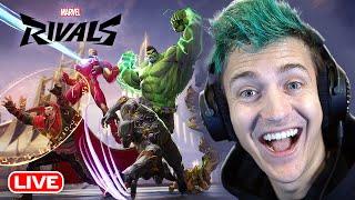  Ninja First Stream in 2025 Marvel Rivals - Live