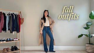 FALL OUTFITS  easy & simple fall outfit ideas 2024