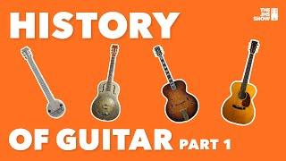 History Of Guitar (Part 1) 1672-1932 (Torres, Martin, Gibson, National, Stromberg, Rickenbacker)