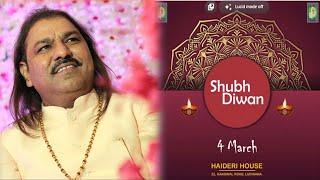 Shubh Diwan HAIDERI House  Kakowal Road Ludihana 04 March 2023