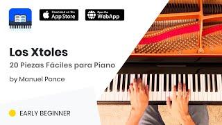 Los Xtoles from 20 Piezas Fáciles para Piano by Manuel Ponce