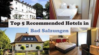 Top 5 Recommended Hotels In Bad Salzungen | Best Hotels In Bad Salzungen