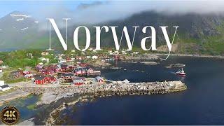 Norway 4K -Escape into Scenic Bliss with Relaxing Music