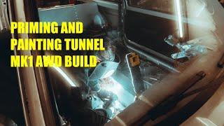 Priming and Painting AWD Tunnel // MK1 4Motion // GATESLICKS