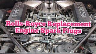 How To Replacement Engine Spark Plugs Rolls-Royce