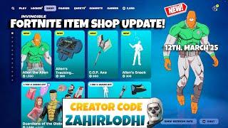 *NEW* INVINCIBLE SKINS! Fortnite Item Shop Update [12th March, 2025] (CH6 S2)