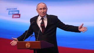 Russia Election: Putin Says Russia Won't Be Stopped