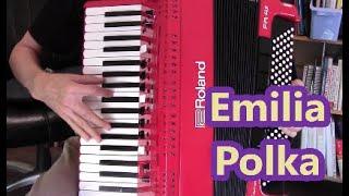 Roland 4x Accordion,  Emilia Polka, Dale Mathis Accordion