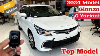 New 2024 Toyota Glanza G Variant Review | toyota glanza 2024 model |toyota glanza |glanza vs baleno