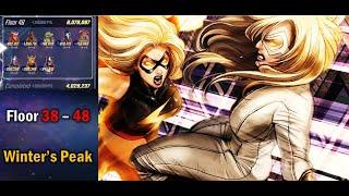 MSF Winter's Peak Floor 38 to 48 - Marvel Strike Force @if2pgames