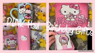 PINK Girly Haul/Birthday Haul#pink #sweet #haul #birthday #spring #cute #gifts