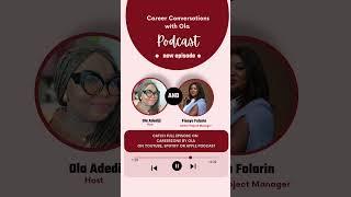  Catch the full episode on CareerZone by Ola                         #CareerConversationswithOla