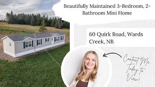 **SOLD** -  Beautifully Maintained 3-Bedroom, 2-Bathroom Mini Home!