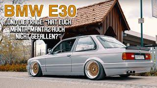 25/23 | Querfahrwagen BMW E30 und die Frage: Hat dir MANTA MANTA2 auch nicht gefallen? | Sourkrauts