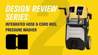 ACTIVE PRODUCTS DESIGN SERIES: Episode 2 - Integrated Hose and Cord Reel Pressure Washer Review.