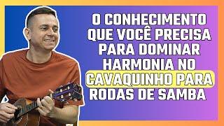 APRENDA HARMONIA NO CAVAQUINHO PARA RODAS DE SAMBA | ESCOLA DE CAVACO DANIEL MARTINS