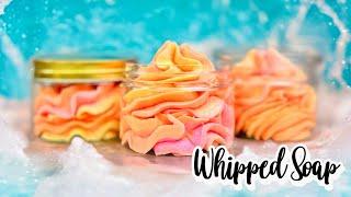 The Fluffiest Whipped Soap Recipe Ever!  Soap Whips Up 4X's In Volume!