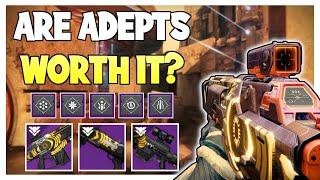 Are ADEPT Weapons Worth Grinding For? Adept Weapon Breakdown / Overview | Destiny 2 Beyond Light