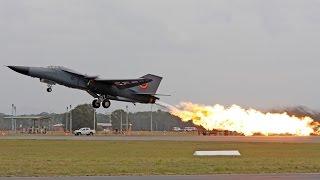 F111 Final Dump & Burn - Williamtown Airshow 2010