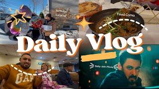 Mom’s Birthday | Baby John Movie | Daily Vlog Life in USA    