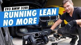 E93 BMW 328i Update: Solving Running Lean Condition