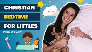Learn kids bedtime routine with Ms. Amy -  Educational bedtime for babies & toddlers. Baby learning