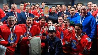 Сборная Кыргызстана по хоккею выиграла чемпионат мира. Команда стала лучшей в третьем дивизионе