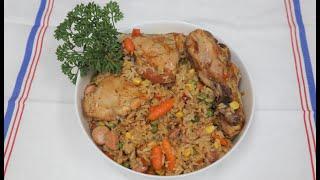 Arroz con Pollo Especial | Receta PERFECTA con Verduras y Embutidos, fácil rápida y DELICIOSA!!!