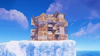 I built an OP Iceberg Fortress...