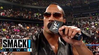 The Rock Returns | Calls Out Stone Cold Steve Austin - SMACKDOWN!