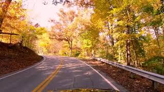 Relaxing Scenic Fall Drive on Ohio Back Roads - Autumn Drive 1Hour -