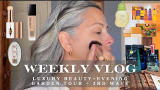  Weekly Vlog  Gucci/Charlotte Tilbury/Lancome Beauty, Garden Tour, Brazil's Beauty & Food, OOTD!